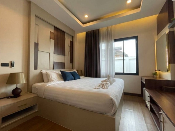 Sell ​​or rent a new Lanna style modern pool villa.-CMB-CMB04848