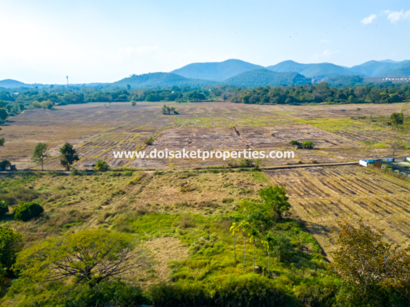 Doi Saket-DSP-(LS391-49) Beautiful ~49 Rai Plot of Land with Incredible Views for Sale in Luang Nua