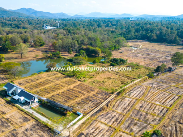 Doi Saket-DSP-(LS392-68) Amazing 68+ Rai Plot of Land with Stunning Views for Sale in Luang Nua
