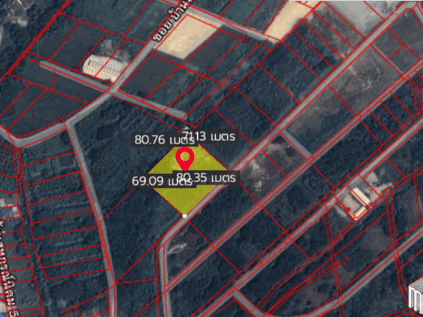 Property id208ls Land for sale in San Sai 3-1-72 sq.wa  near Meajo University-MR-208LS