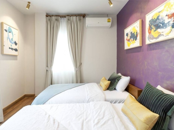 Available for Monthly and Short Term Rent!!  4 bedrooms Modern Stylish Lanna Contemporary Villa & Art Gallery  with Private Swimming pool near Nimman.-CMB-CMB04835