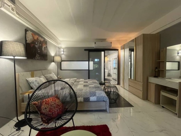 three bathroom town house has a usable area total 240 sq.m.(2