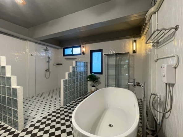 three bathroom town house has a usable area total 240 sq.m.(2