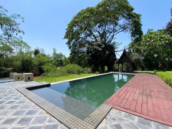 6 bed pool villa by Ping River for sale in Chiang Mai-P-PHS1116