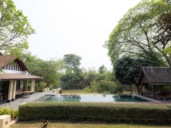 6 bed pool villa by Ping River for sale in Chiang Mai-P-PHS1116