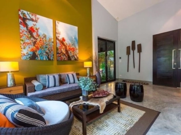 For Sale The luxuries Modern Tropical Pool Villa near Prem International School