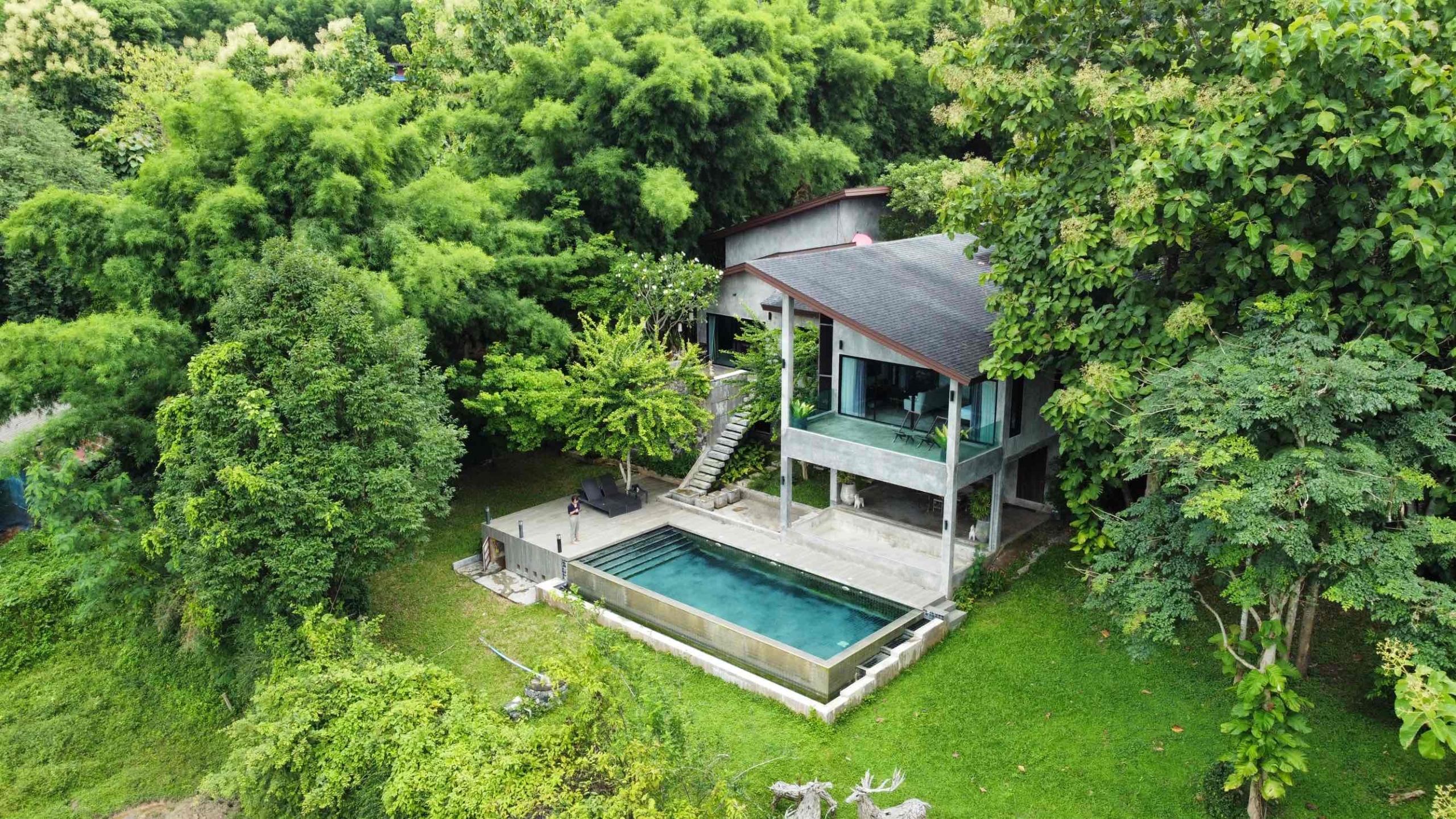 For Sale The luxuries Modern Tropical Pool Villa near Prem International School