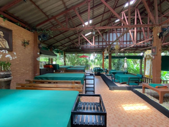A restaurant for sale by the Ping River