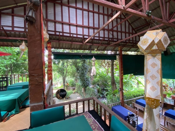 A restaurant for sale by the Ping River