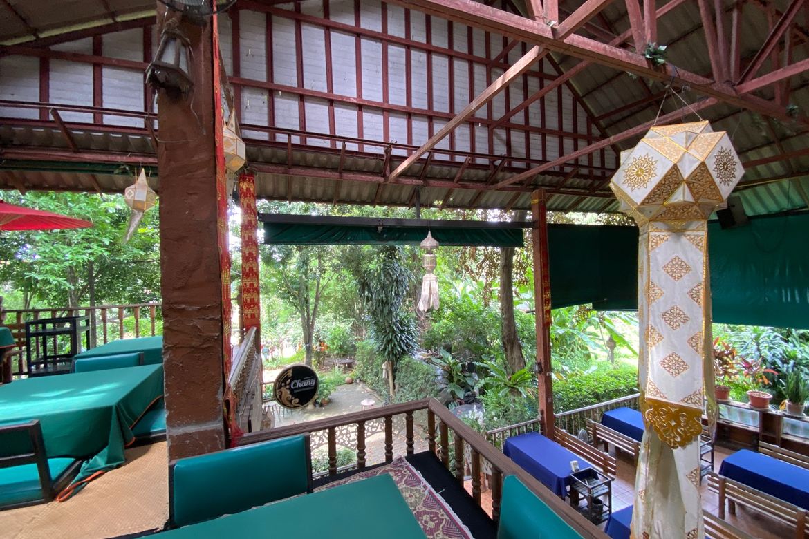 A restaurant for sale by the Ping River