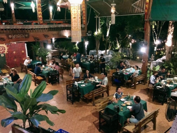 A restaurant for sale by the Ping River