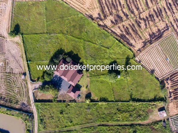 Doi Saket-DSP-(HS294-02) Beautiful Home for Sale on Nearly 4.5 Rai of Land in Doi Saket