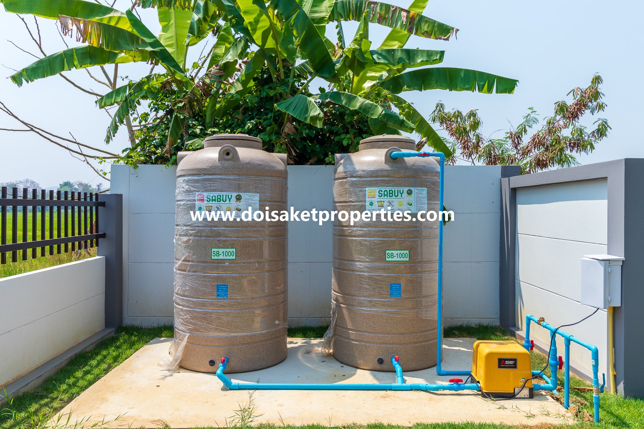 Doi Saket-DSP-(HS347-04) New Modern-Style Home with Swimming Pool and Views for Sale in Choeng Doi
