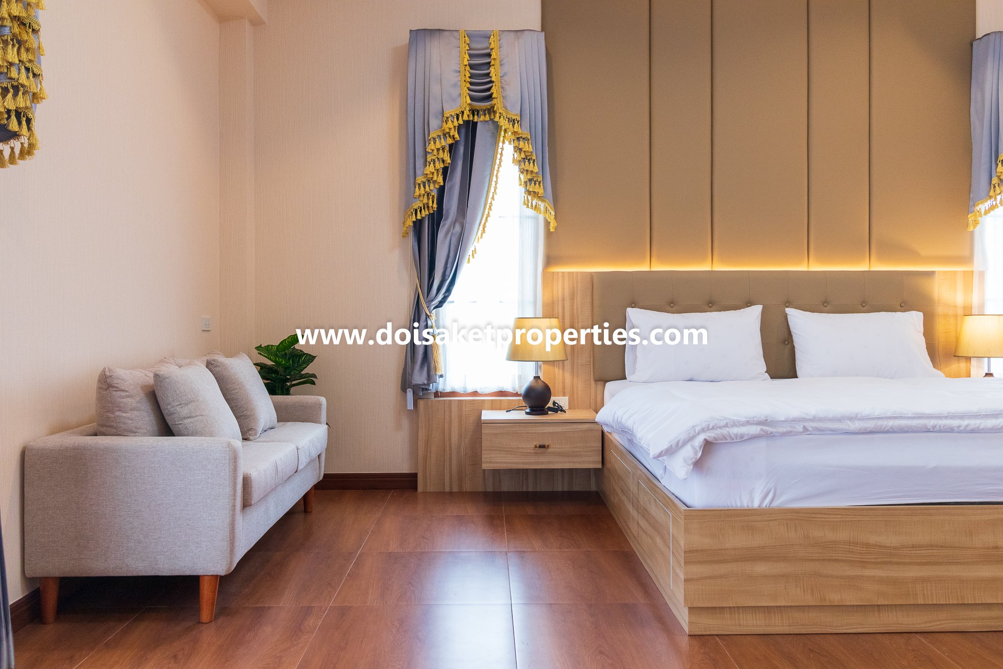 Doi Saket-DSP-(HS347-04) New Modern-Style Home with Swimming Pool and Views for Sale in Choeng Doi