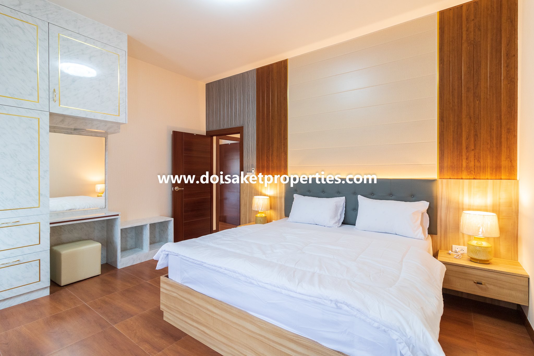 Doi Saket-DSP-(HS347-04) New Modern-Style Home with Swimming Pool and Views for Sale in Choeng Doi