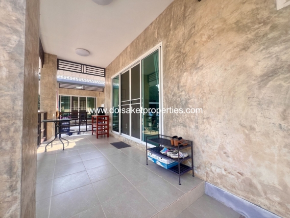 Doi Saket-DSP-(HS375-01) 1+ Rai Property on a Main Road with Many Business Opportunities for Sale in Luang Nuea