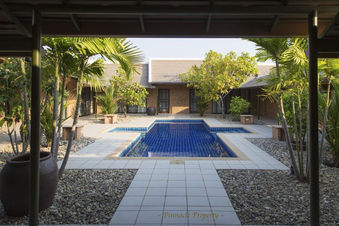 A resort style 3 bed house for rent or sale in San Sai in CM-P-PHR042