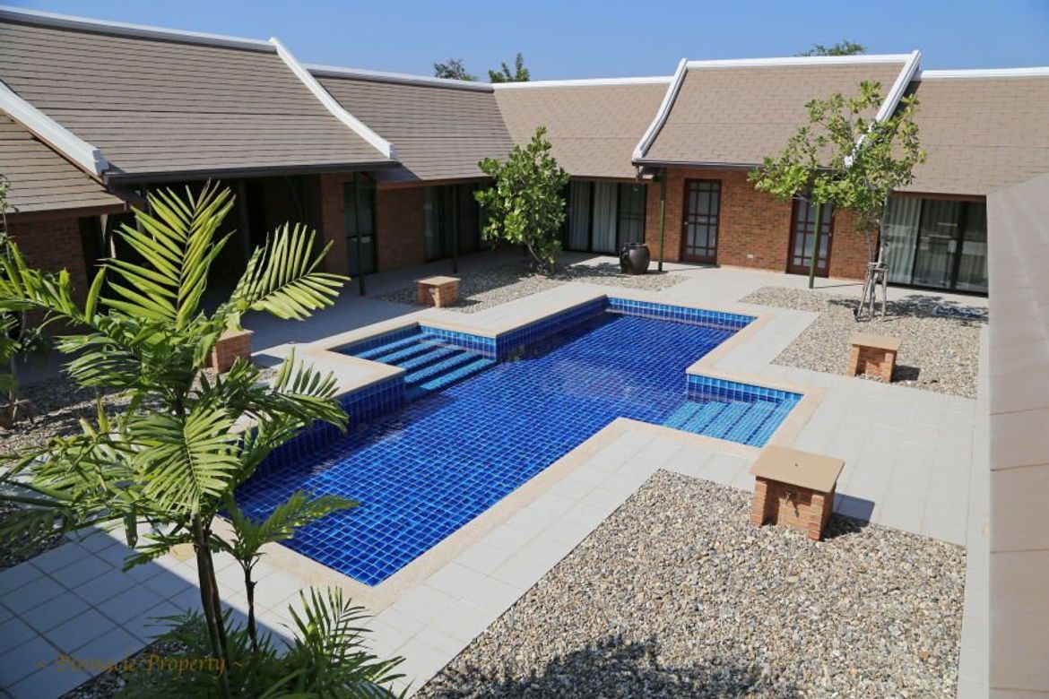 A resort style 3 bed house for rent or sale in San Sai in CM-P-PHR042