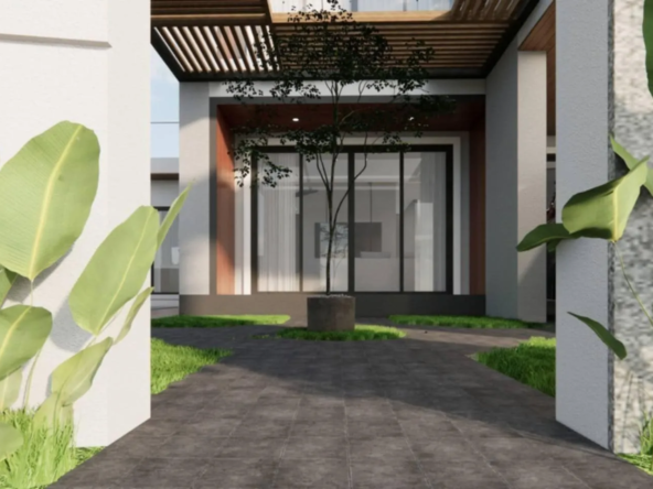 Beautiful House for Sale in Chiangmai with Pool-CMP-366