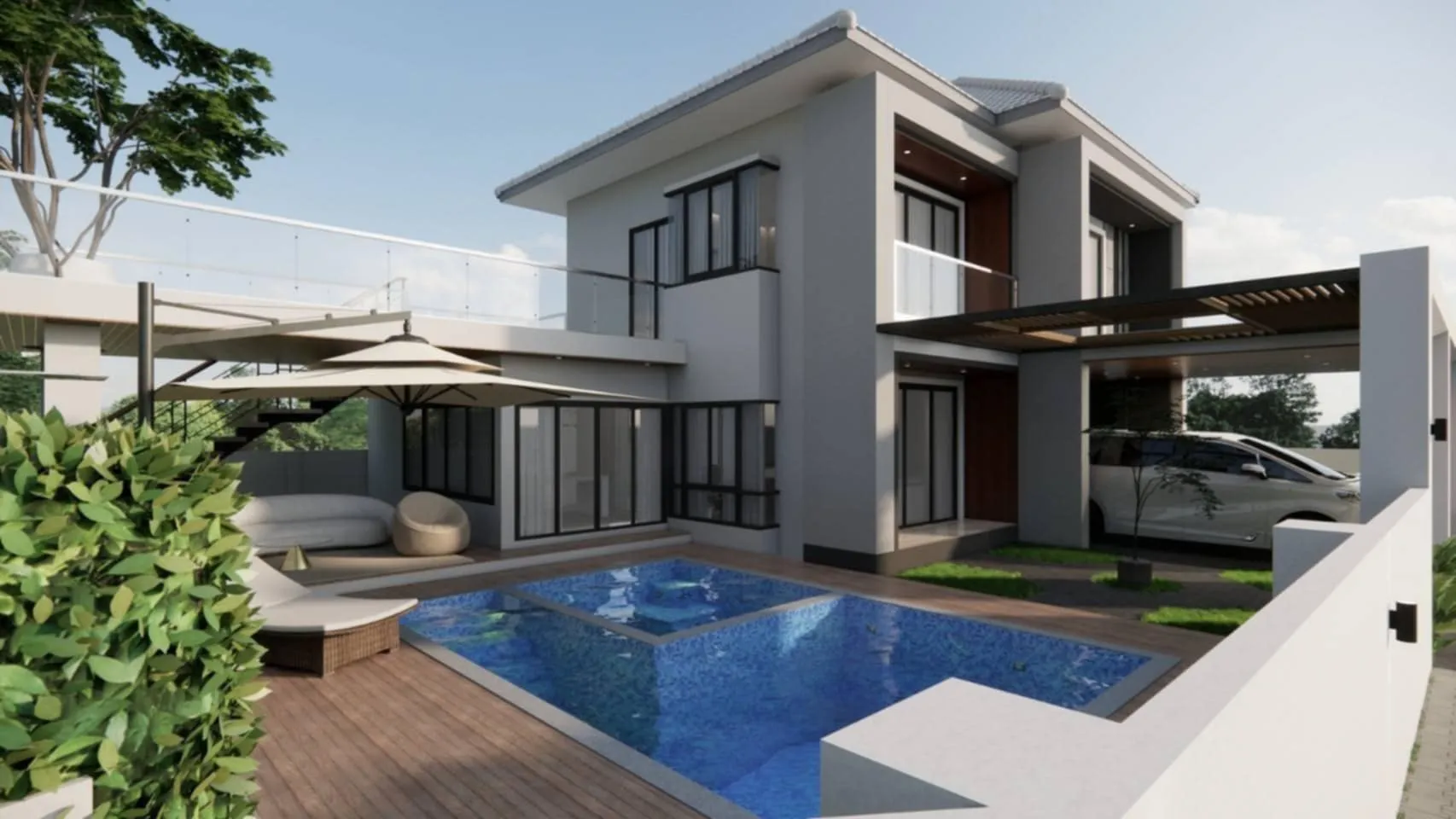 Beautiful House for Sale in Chiangmai with Pool-CMP-366