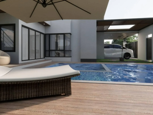 Beautiful House for Sale in Chiangmai with Pool-CMP-366