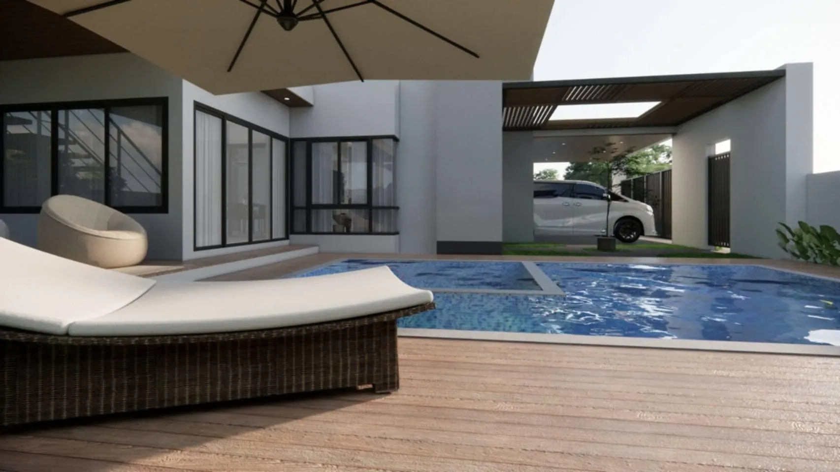 Beautiful House for Sale in Chiangmai with Pool-CMP-366