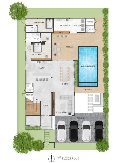 Chiang Mai Real Estate | Modern Living at The Urban Residences-CMP-369