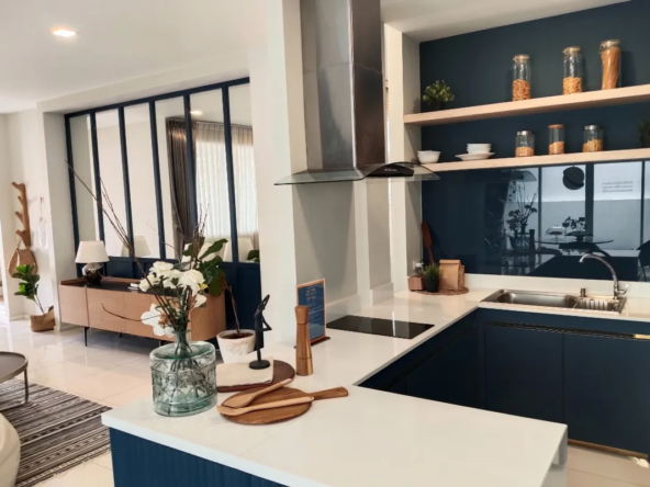 Chiang Mai Real Estate | Modern M-Type House at Malada Grand Coulee-CMP-381