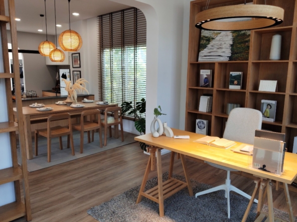 Modern L Type House for Sale with Chiang Mai Properties-CMP-382