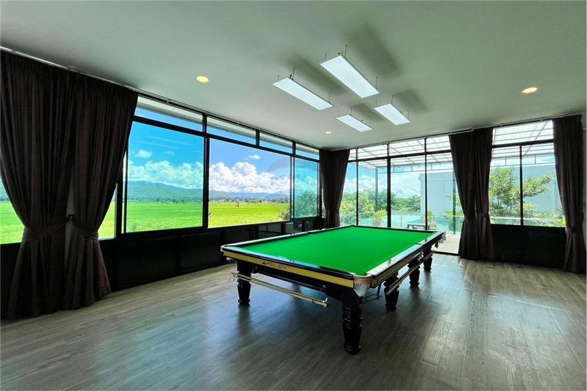 Modern style 4 bedroom house with pool for sale in San Kamphaeng