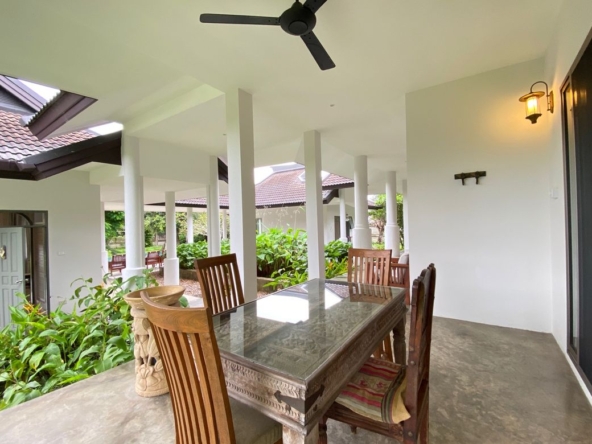 A unique pool villa for sale in Mae On