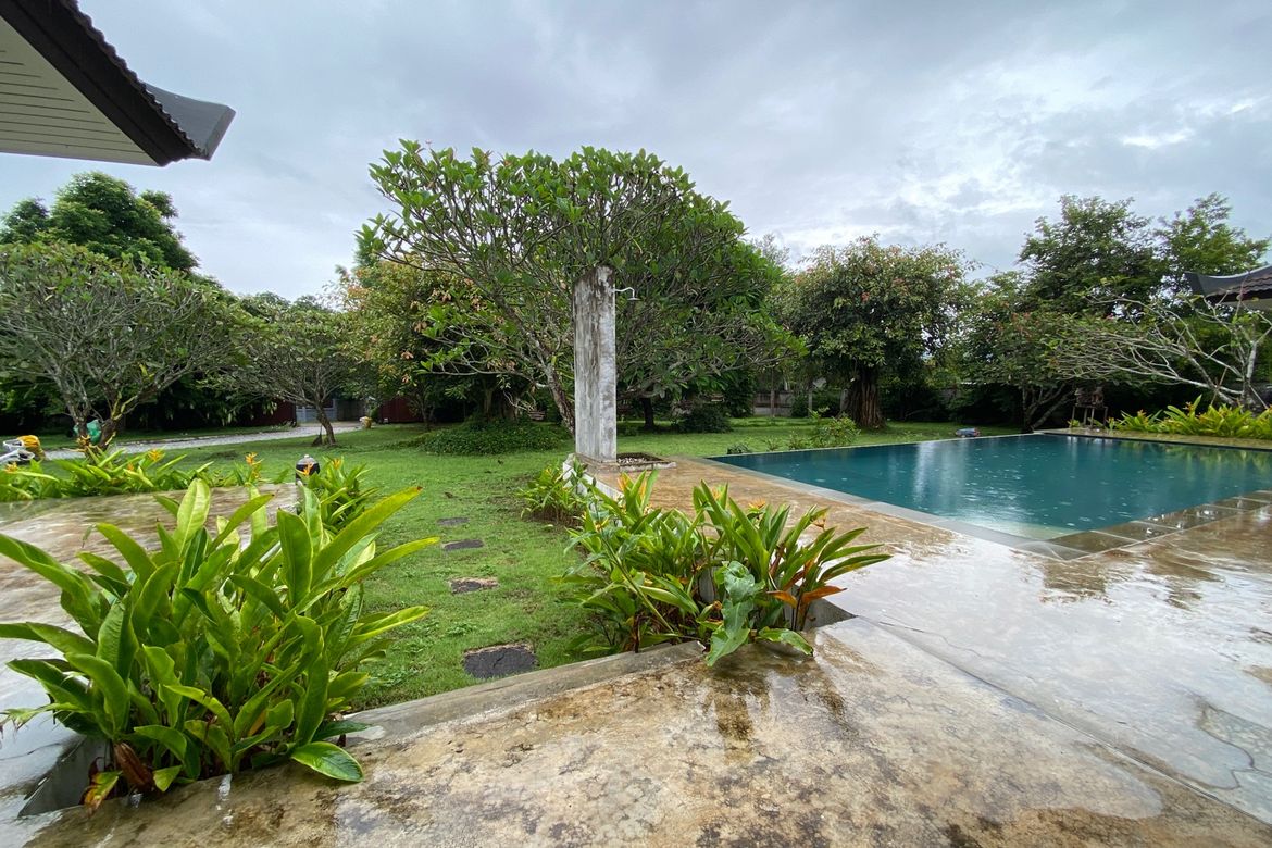 A unique pool villa for sale in Mae On