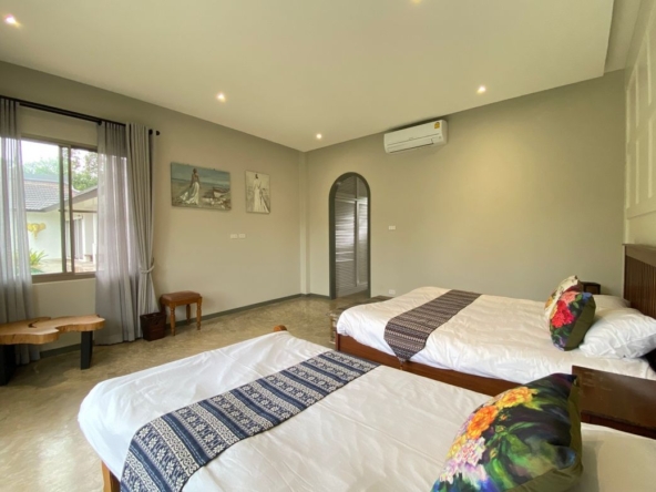 A unique pool villa for sale in Mae On