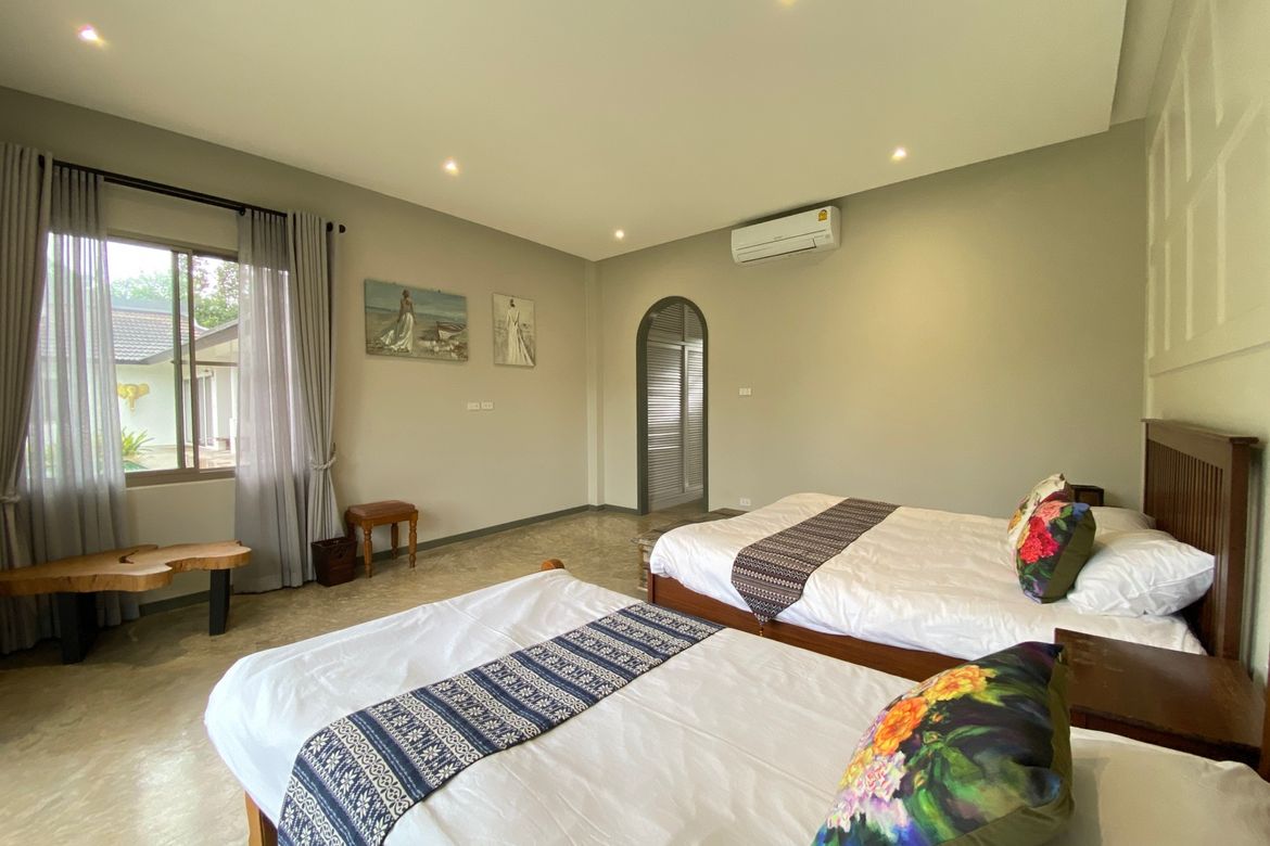 A unique pool villa for sale in Mae On