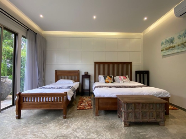 A unique pool villa for sale in Mae On