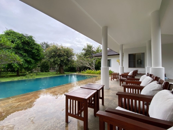 A unique pool villa for sale in Mae On