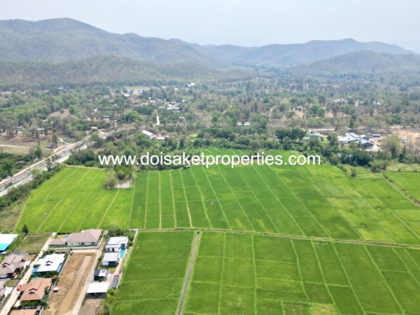 -DSP-(LS408-40) Beautiful 40+ Rai Plot of Subdividable Land for Sale in Choeng Doi