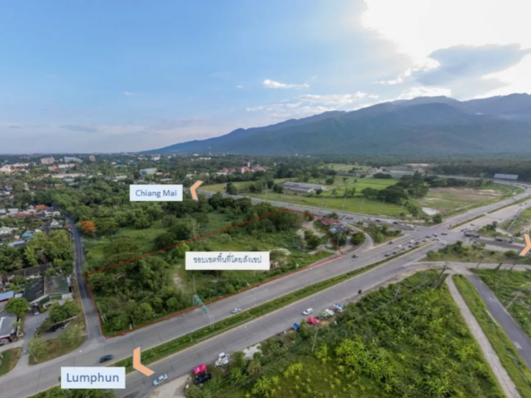 Prime 4160.7 Sq Wah Land – Chiangmai Real Estate For Sale-CMP-379