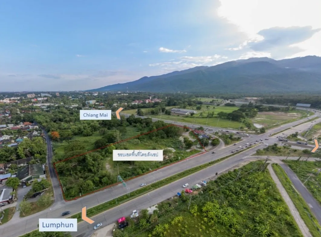 Prime 4160.7 Sq Wah Land – Chiangmai Real Estate For Sale-CMP-379