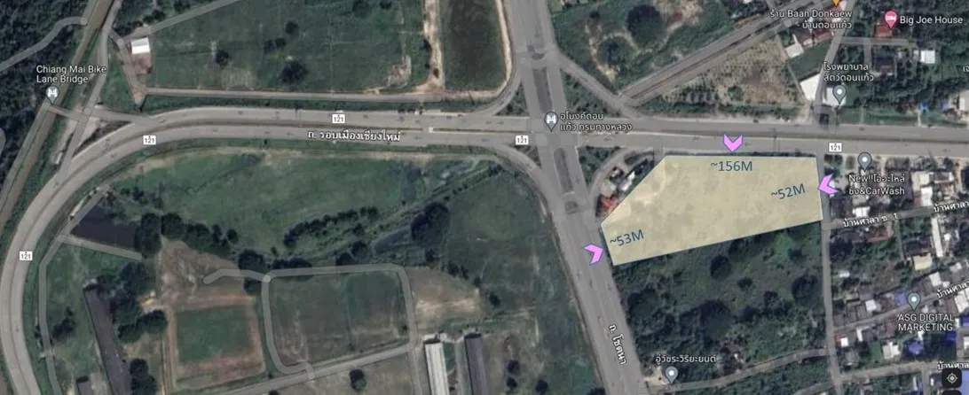 Prime 4160.7 Sq Wah Land – Chiangmai Real Estate For Sale-CMP-379