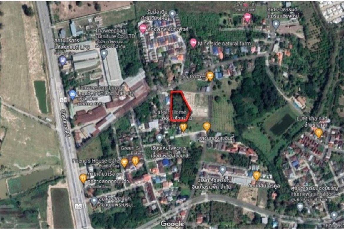 A good plot and ready to build for sale in Sankhampeang