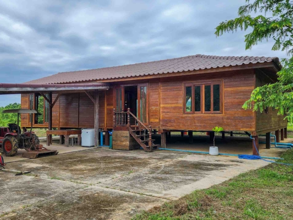 House and Land For Sale In Lap-Lae, Uttaradit, Thailand
