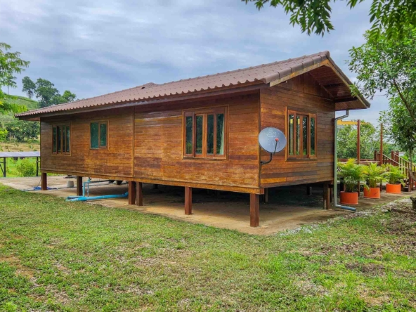 House and Land For Sale In Lap-Lae, Uttaradit, Thailand