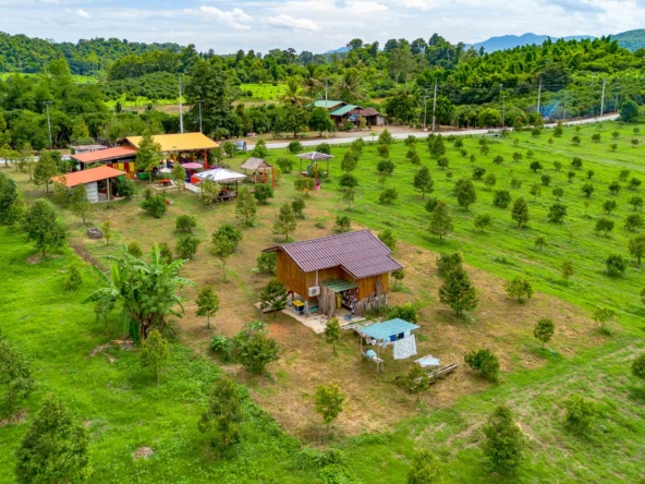 House and Land For Sale In Lap-Lae, Uttaradit, Thailand