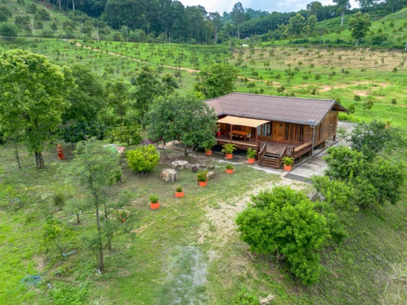 House and Land For Sale In Lap-Lae, Uttaradit, Thailand