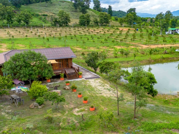 House and Land For Sale In Lap-Lae, Uttaradit, Thailand