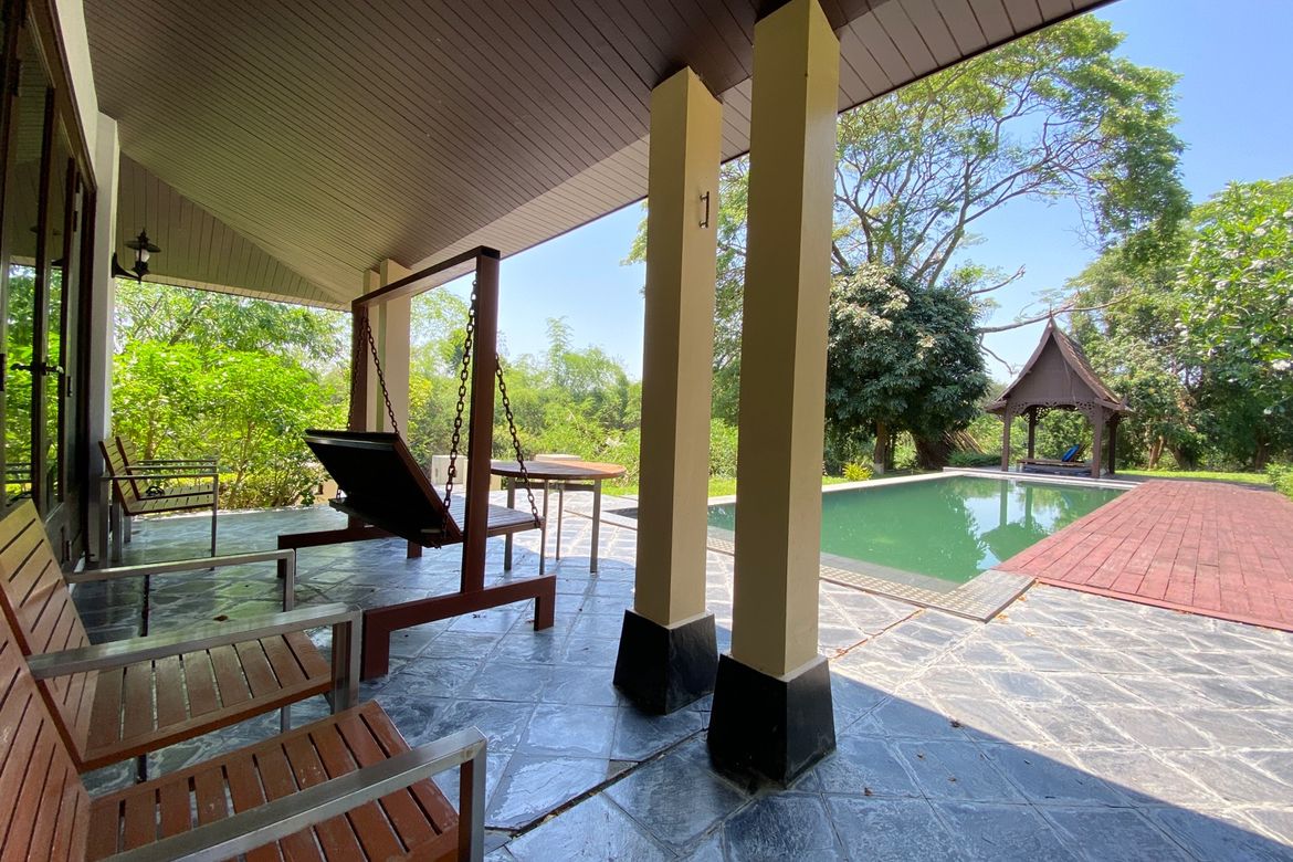 6 bed pool villa by Ping River for sale in Chiang Mai-P-PHS1116