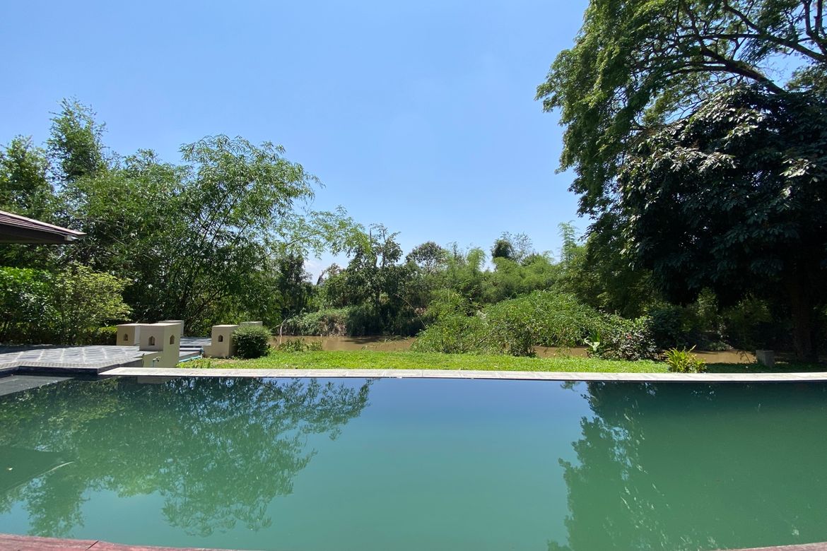 6 bed pool villa by Ping River for sale in Chiang Mai-P-PHS1116