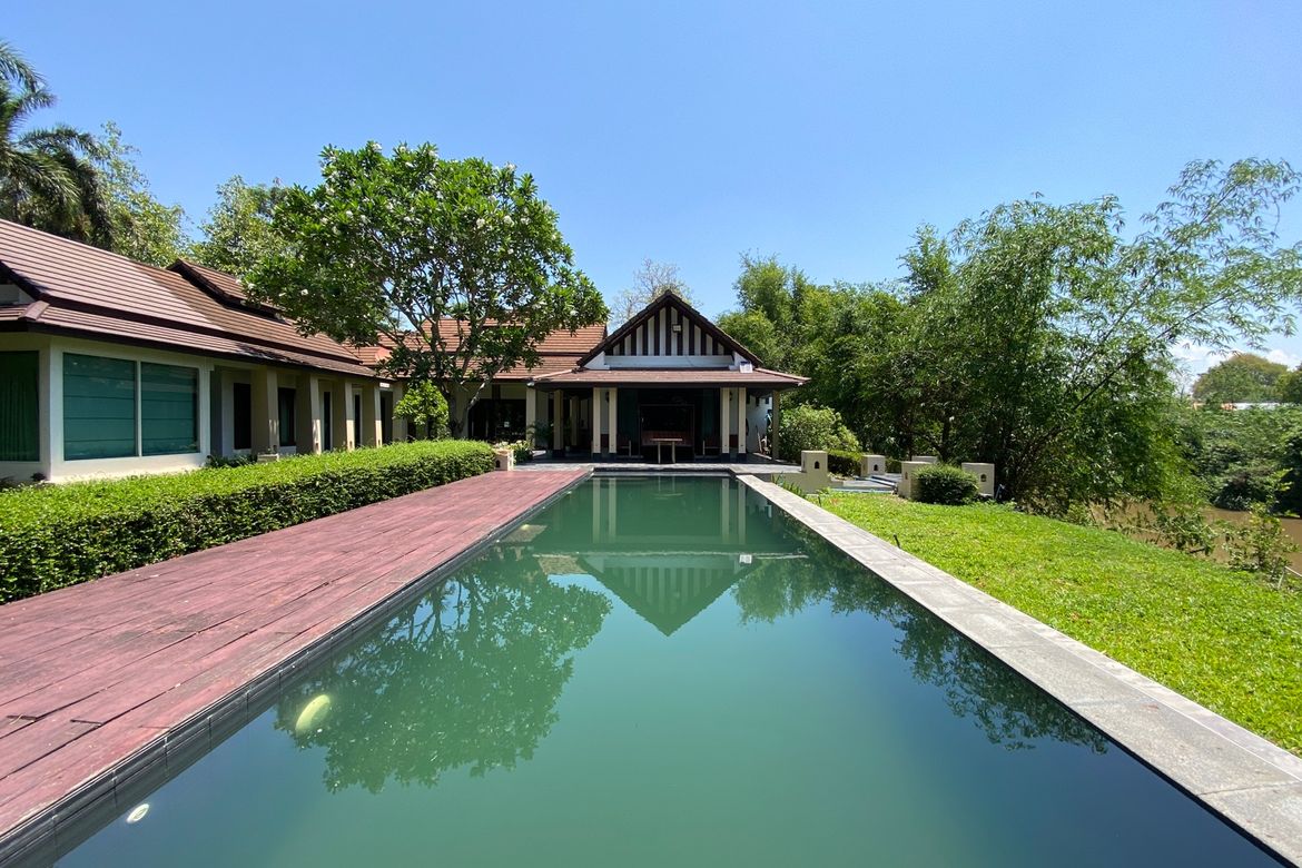 6 bed pool villa by Ping River for sale in Chiang Mai-P-PHS1116