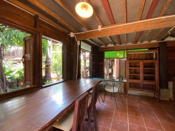 A wooden house in Nam Phrae for sale in Chiang Mai-P-PCCS1157